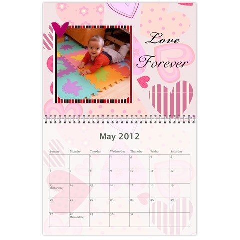 Family Calendar 2012 May 2012