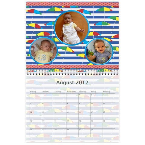 Family Calendar 2012 Aug 2012