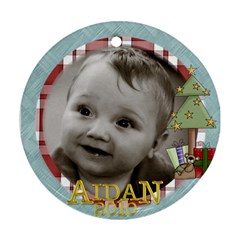 Aidan ordament  10 - Ornament (Round)