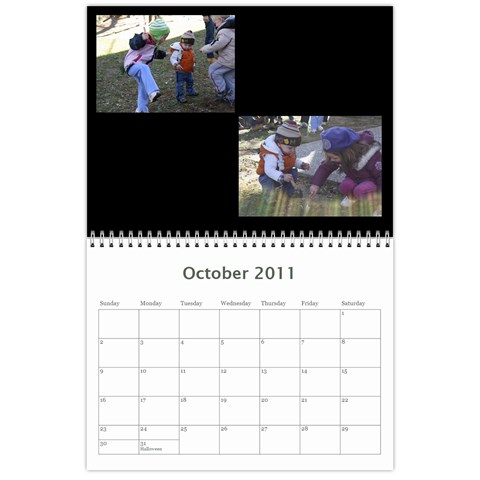 Calendar Nonni By Vittoria Oct 2011