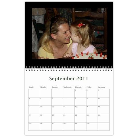 Calendar Nonni By Vittoria Sep 2011