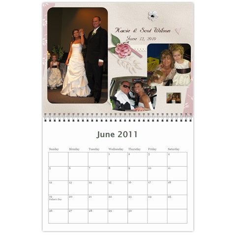 2011 Family Calendar By Peggy Reed Jun 2011