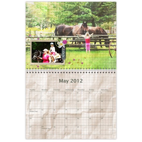 2012 Calendar By Tonya Regular May 2012