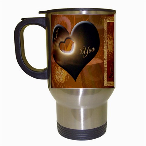 I Heart You Travel Mug 24 Gold By Ellan Left