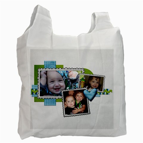 Reuseable Bag By Tami Blue Front