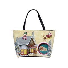 Here Comes Santa Custom Classic Shoulder Bab - Classic Shoulder Handbag