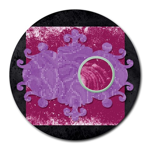 Mouse Pads By Brooke 8 x8  Round Mousepad - 14
