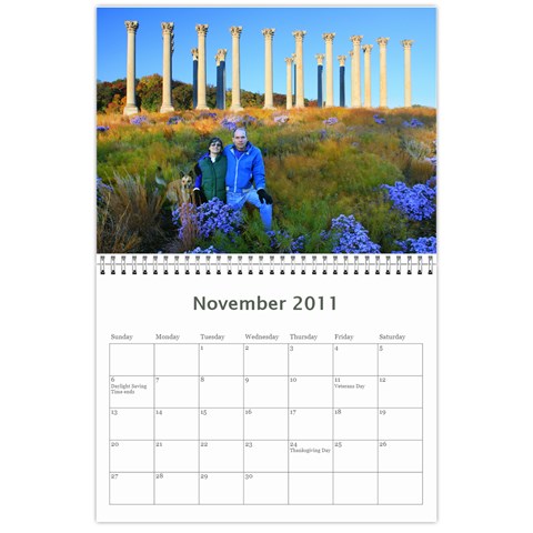 2011 Calendar By Chris Blackshear Nov 2011