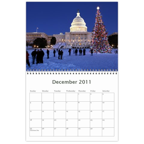 2011 Calendar By Chris Blackshear Dec 2011