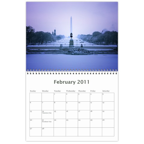 2011 Calendar By Chris Blackshear Feb 2011