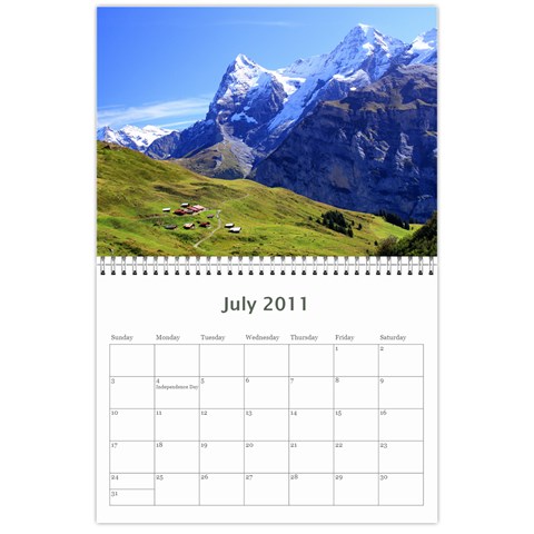 2011 Calendar By Chris Blackshear Jul 2011