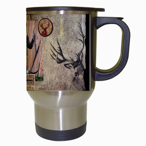 My Bucks Bigger Than Yours Travel Mug For Dad By Danielle Christiansen Right