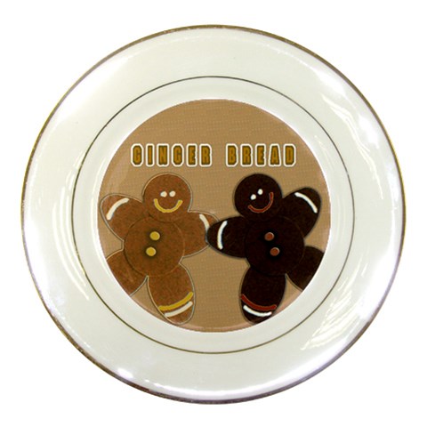 Ginger Bread Cookie Plate Gift By Danielle Christiansen Front