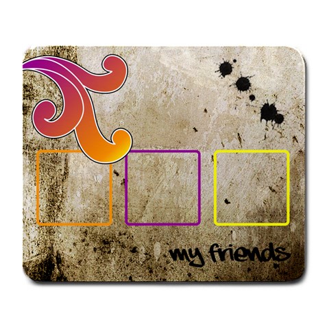 Funky Alley Mousepad01 By Carol Front