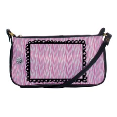 Pink zebra-clutch - Shoulder Clutch Bag