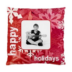 happy holidays peace & joy cushion - Standard Cushion Case (Two Sides)