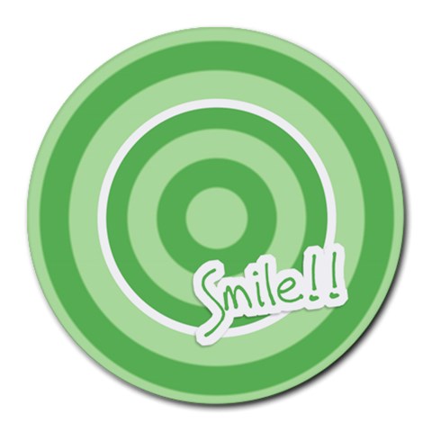 Smile Mousepad 01 By Carol Front