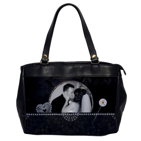 Love Pocket Oversize Office Handbag By Lil Front