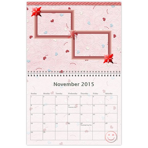 Calendar 2013 Nov 2015