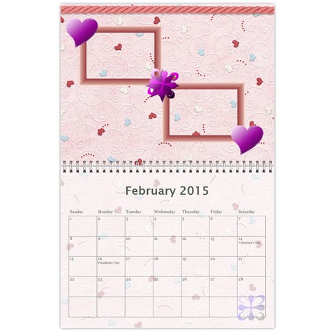 Calendar 2013 Feb 2015