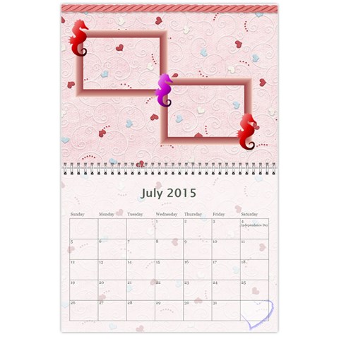 Calendar 2013 Jul 2015