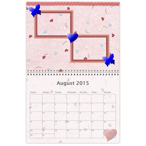 Calendar 2013 Aug 2015