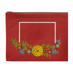 Cosmetic Bag (XL)- template red (7 styles)