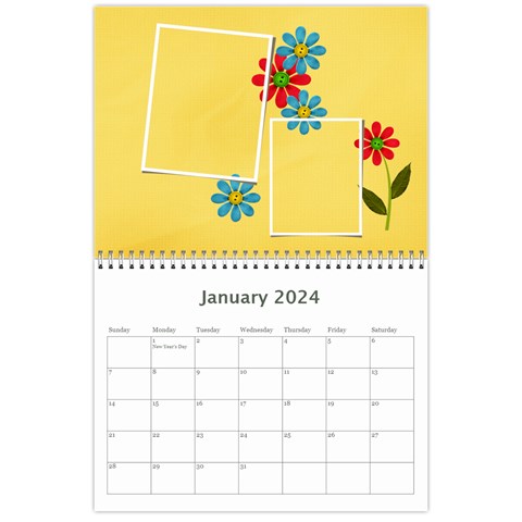 Photo Calendar (12 Jan 2024