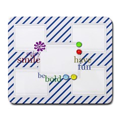 Blue Stripes Custom Large Mousepad 