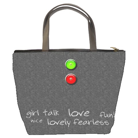 Girlfriends Custom Bucket Bag By Happylemon Back