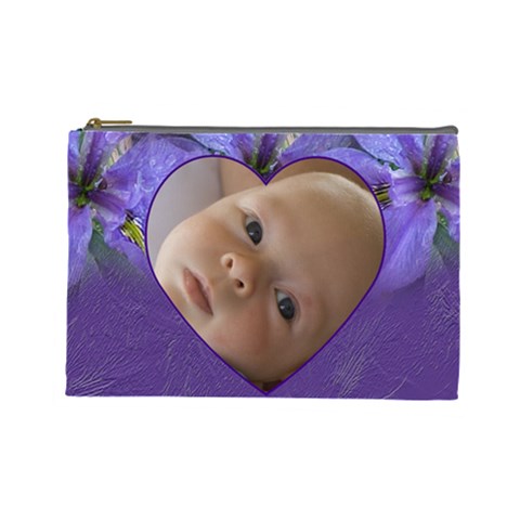 Iris Large Cosmetic Case 1 By Joan T Front