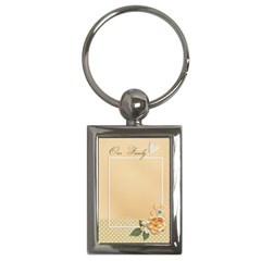 Key Chain (Rectangle)  - Our Family