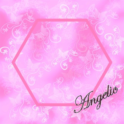 I Heart You Baby Pink Magic Cube By Ellan Side 2