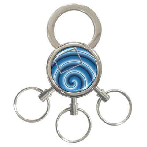 Swirl Key Chain By Daniela Front