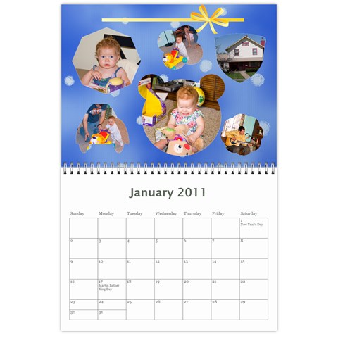 2011 Calendar By Dirk Moody Jan 2011