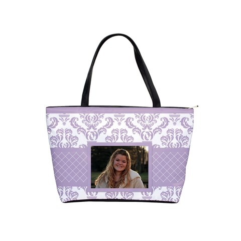 Lavender Love Classic Shoulder Bag By Klh Front