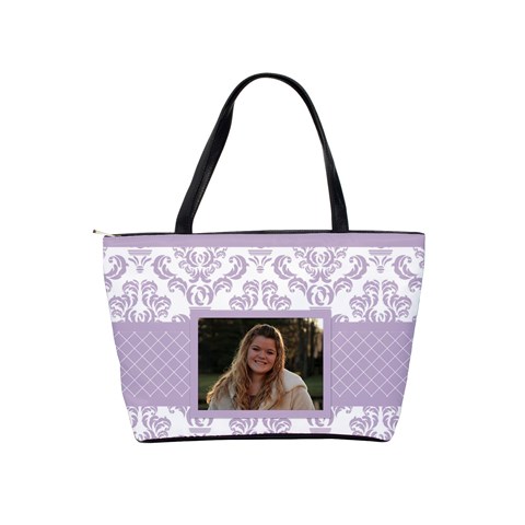 Lavender Love Classic Shoulder Bag By Klh Back