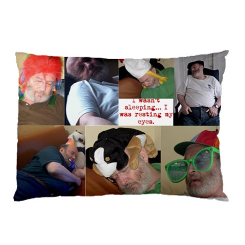 Dan s Pillow By Linda Siller 26.62 x18.9  Pillow Case