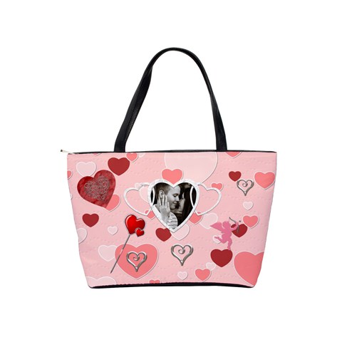 Cupid Hearts Shoulder Handbag By Lil Back
