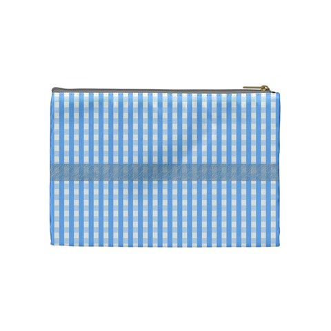 Baby Blue Medium Cosmetic Case By Joan T Back