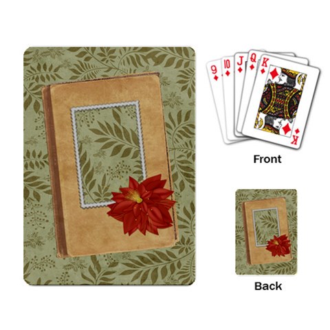 Playing Cards Autumn 1001 By Lisa Minor Back
