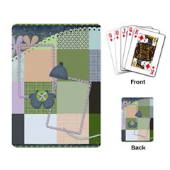 Playing Card Blustery Day 1001 - Playing Cards Single Design (Rectangle)