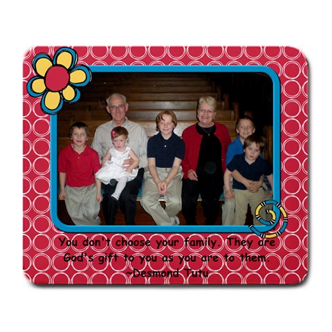 Family Mousepad By Martha Meier Front