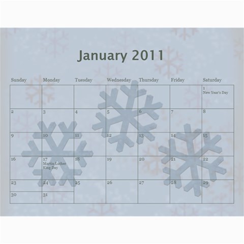 2011 Calendar By Lmw Feb 2011