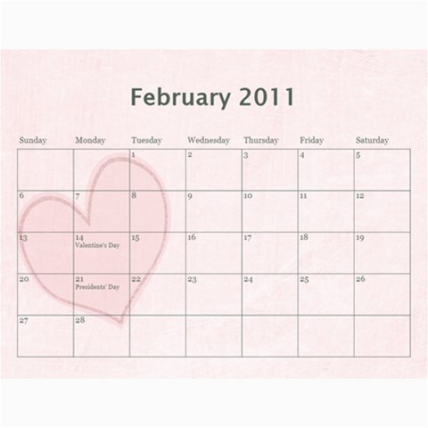 2011 Calendar By Lmw Apr 2011
