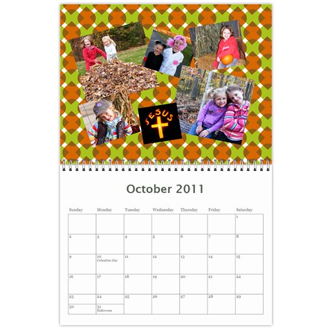 Mom Calendar By Rachel Oct 2011