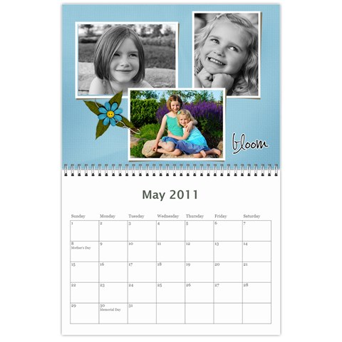 Mom Calendar By Rachel May 2011