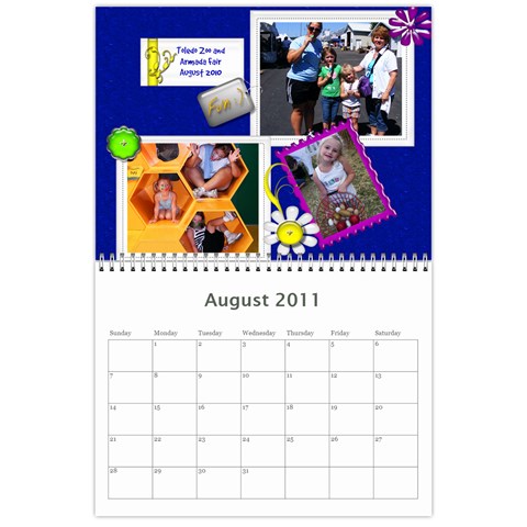 Mom Calendar By Rachel Aug 2011