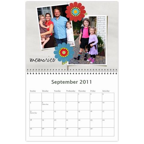 Mom Calendar By Rachel Sep 2011