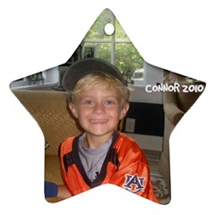 Connor ornament - Star Ornament (Two Sides)